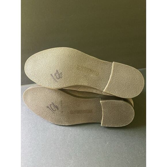 Franco Sarto Womens Size 9 Isolde Suede Leather Ankle Chukka Boots Tan Slip On - Picture 7 of 8